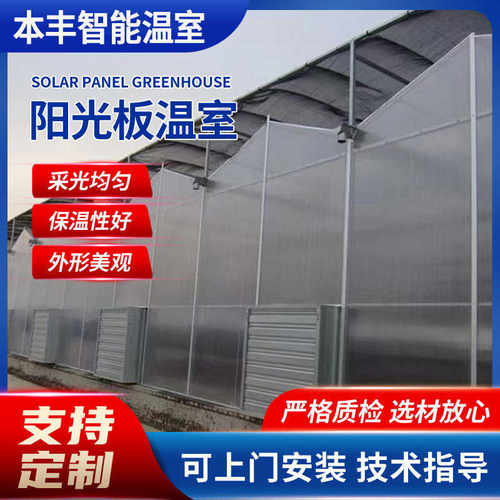 农业蔬菜大棚阳光板温室园林种植大棚工程建设阳光板温室大棚