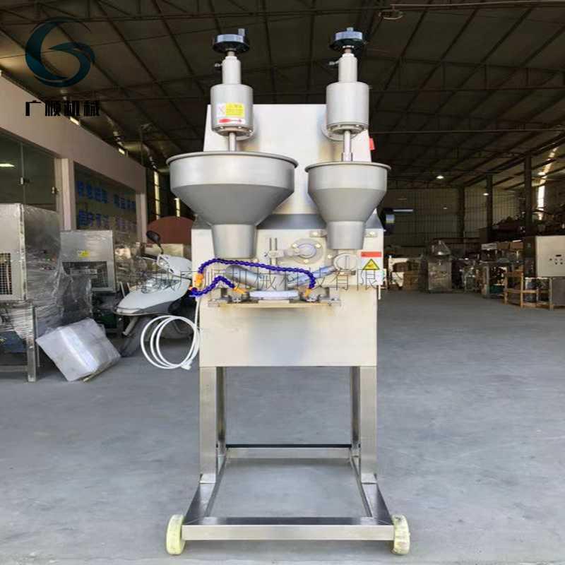 全自动商用包心肉丸机成型机 挤丸包心贡丸鱼丸牛肉丸子机
