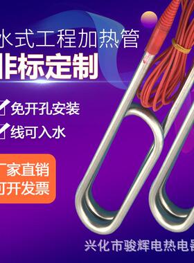 大功率潜水电加热管304水箱水池加热器工业加热棒烧水36912KW