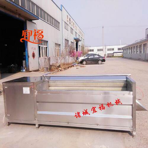 清洗猪头机 毛刷清洗机 YF-1500喷淋式猪头清洗机品牌