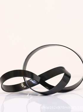 创意书柜茶几摆件工艺品售楼处饰品铁线书架现代桌面样板房球简约