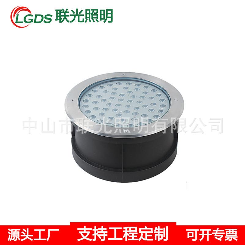 LED地埋灯嵌入式户外防水不锈钢照树灯广场别墅圆形地埋灯