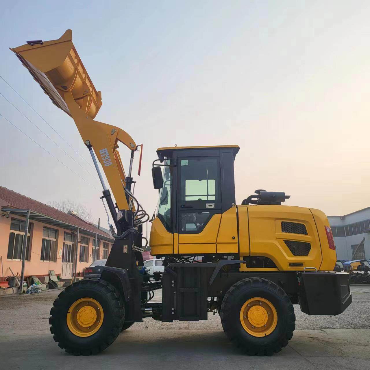 HT930轮式装载机 驾驶室款工程铲车农用多功能燃油发动机装载机