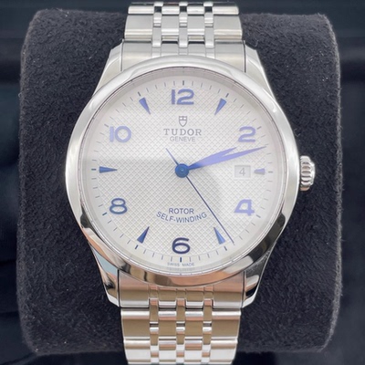 全套9.8新 帝舵1926系列精钢自动机械腕表39MM男表91550-0005蓝字