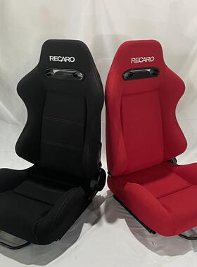 recaro厂家直销sr3汽车改装座椅通用滑轨可调赛车模拟器桶椅织布