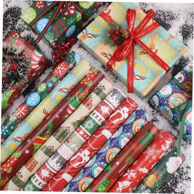 Christmas Wrapping Paper Gift Wrap Artware Packing Package