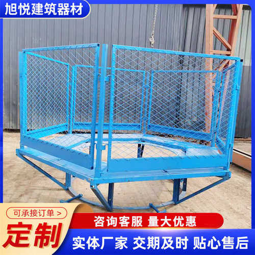 墩柱平台 盖梁平台安全梯笼 爬梯 桥梁施工 基坑马道建筑器材