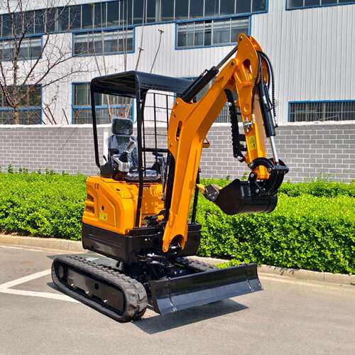 源头工厂HT-20U小型挖掘机农场果园开挖全地形无尾履带式挖掘机
