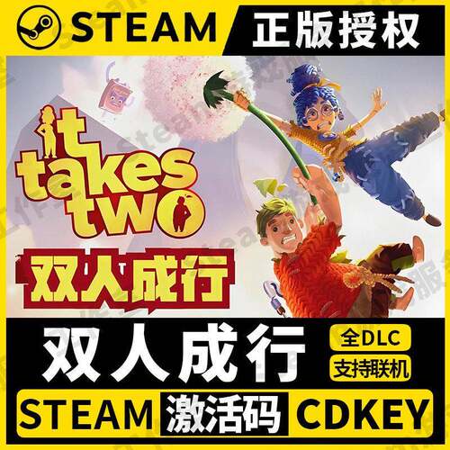 【双人成行】Steam不限区激活码 双人合作 解谜冒险 It Takes Two