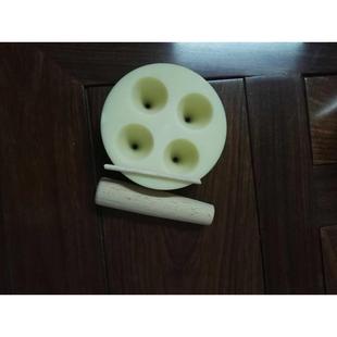 尼龙四孔五孔七孔艾灸工具艾壮塔柱圆锥形模具大伯麦粒灸小儿推拿