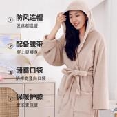 初慧菠萝浴格袍可女穿可裹比纯吸棉水游泳菠萝格带情侣可穿戴浴巾