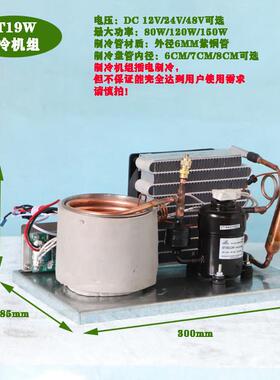 ST19W迷你微型冷水一体机组12V24V48V激光美容仪冷水机循环水冷机