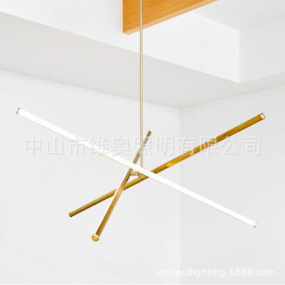 CE认证现代简约轻奢LED亚克力吊灯三色可选欢迎咨询