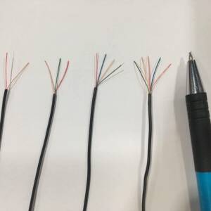 2芯3芯4芯5芯6芯漆包线绝缘线 超柔软电线 软护套线 耳机线信号线