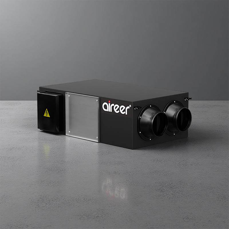 机房节能智能通风系统全热交换新风机机房柜式新风排风一体机