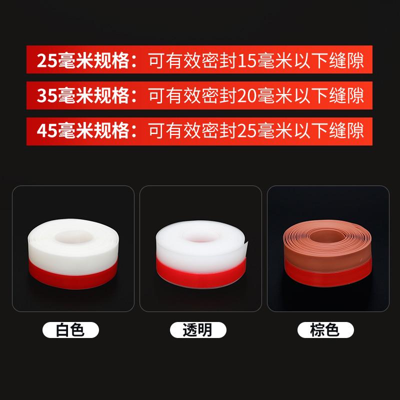 一箱价多用硅橡胶木房门窗密封条玻璃门底门缝防尘挡风隔音条