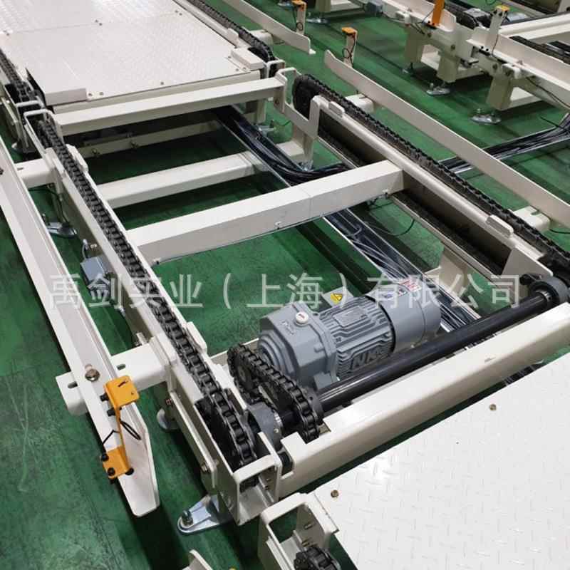 盘多列式重型托链式输送CHC机链条线立体库链条输链送线栈板输送
