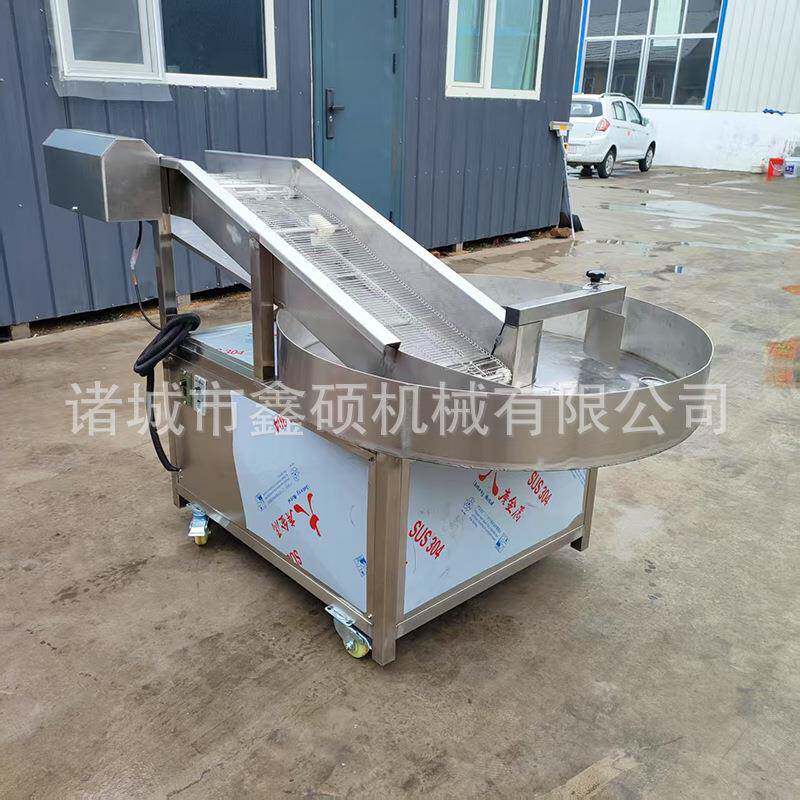 肉饼上粉机锅巴马铃薯全自动裹粉机鸡排自动上糠机加工设备