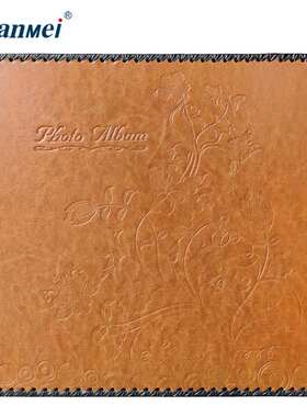 出口粘美diy册本自相广影集高档album皮质覆膜簿广州相册式纪念