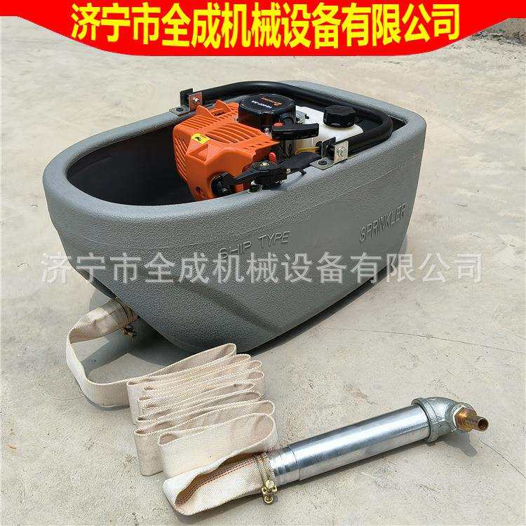 式喷灌机农用自吸浮式水泵浇WBO船菜仔机冲程汽二油抽水机船价格