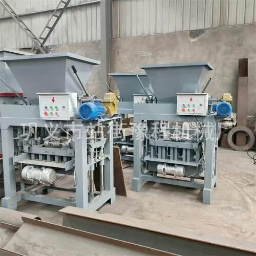 Hollow brick machine空心路面压砖机全自动水泥砖机混凝土砌块机