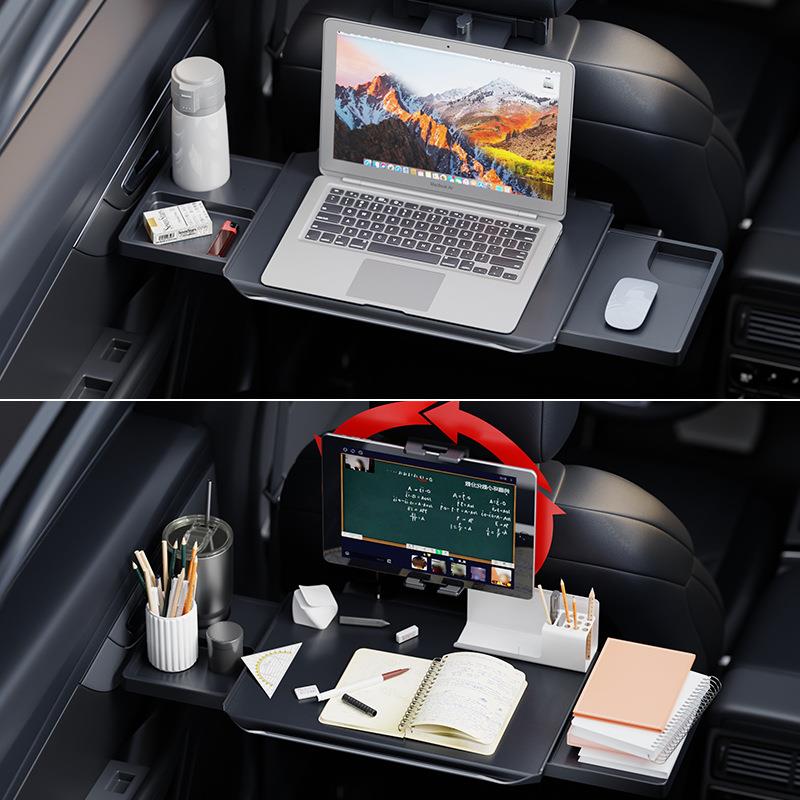 办车载桌小桌板后排汽车餐桌叠电脑桌饭桌学习折桌公笔记本SD-152
