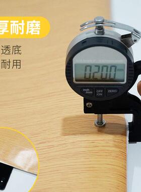 原木色厨房防粘油贴纸整体橱柜台面防防水自壁纸火高J-mwzt-0温桌