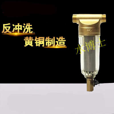 前置过滤器 全屋中央净水器反冲洗净水机  自来水厨房水垢滤水器