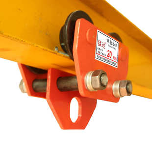 猛达手推小跑车工字钢滑车手拉葫芦提升机电动葫芦跑车小跑道批发