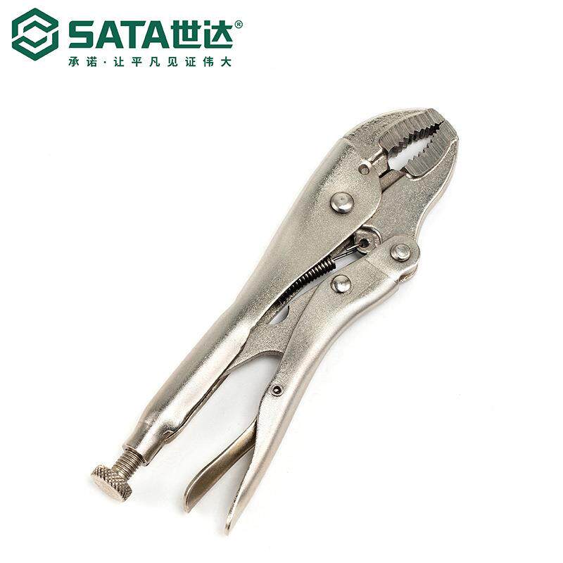 世达工具5寸7寸10寸圆口带刃大力钳夹钳子71101/71102/71103