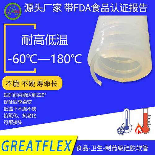 制药级PVC塑筋管塑筋加厚硅胶输油软管FS00厂家