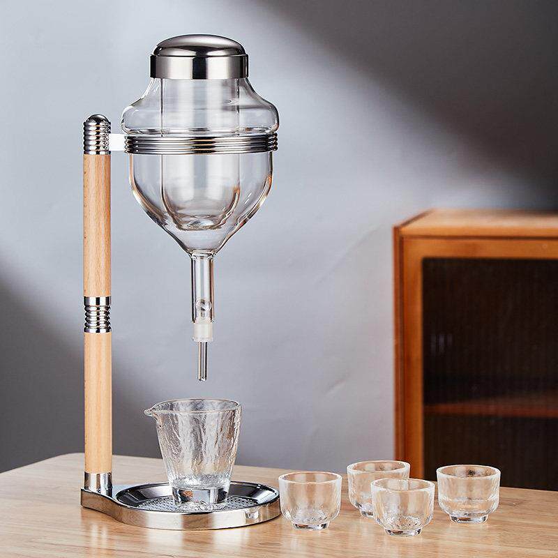 清酒冰酒器日本料理店酒杯酒具组套顶针式冰滴冷酒温酒壶日式器皿