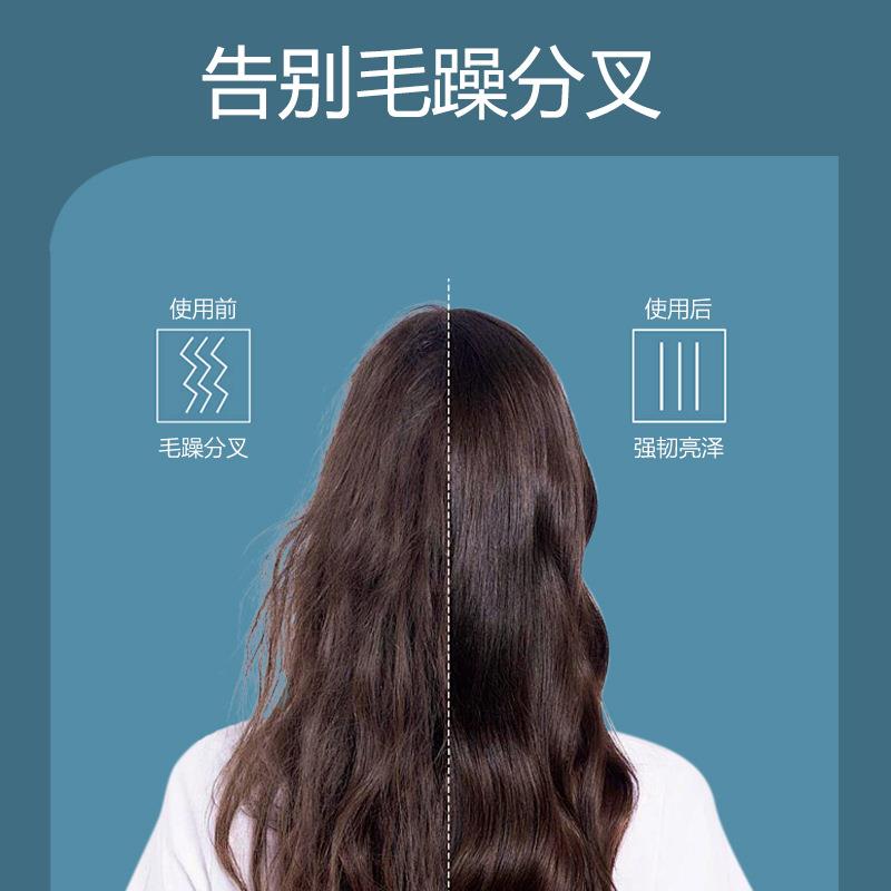 跨境电动美发梳无线便携式修发器女士头发分叉修剪器电动削发器