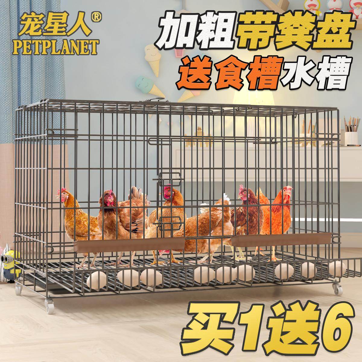 鸡笼子家用养鸡笼大号特大号自动清粪折叠养殖笼鸡舍铁丝网鸭狗笼,宠物/宠物食品及用品,狗窝/屋/帐篷/沙发,淘宝优惠券,粉丝福利购,淘宝优惠卷