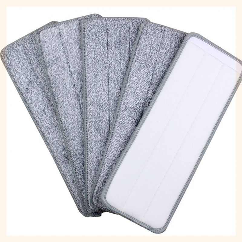 PK7J拖布头家用长方形抹布拖把自粘拖把擦地纤维替换布吸水