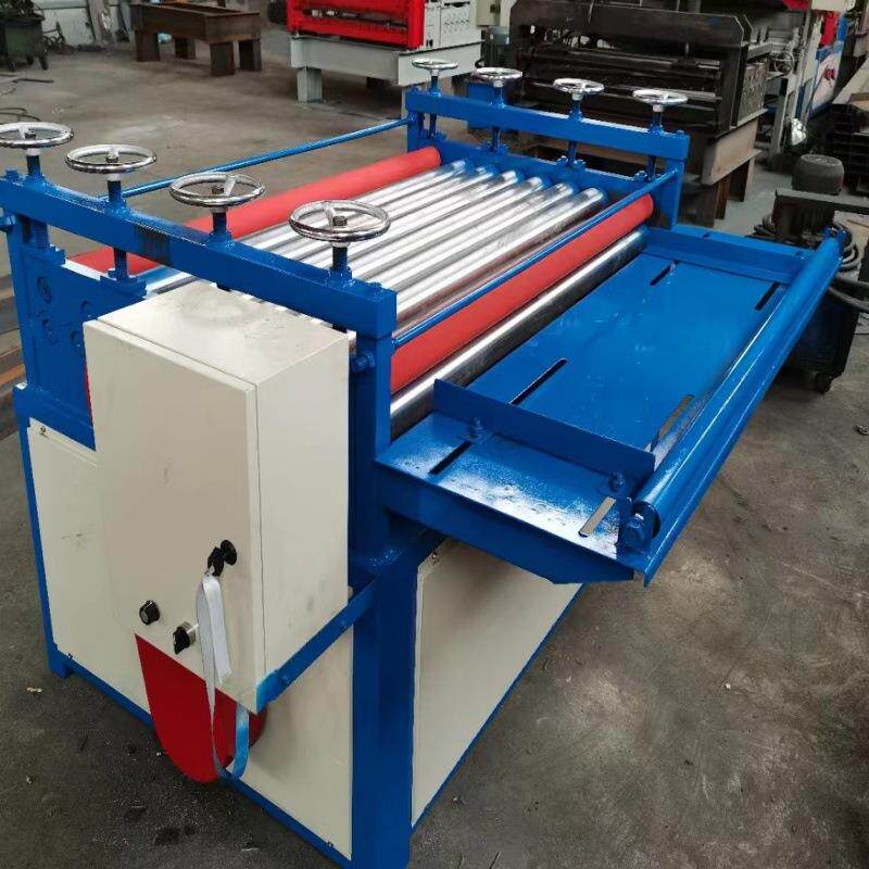 全自动数控钢卷开平机薄板校平机1.3米金属板开平机