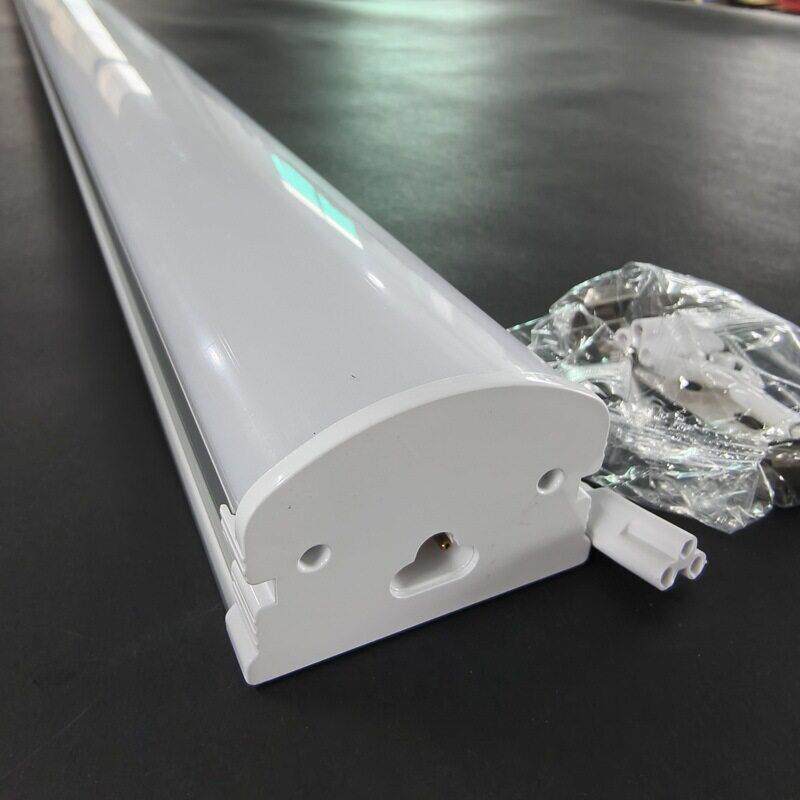 t20厚铝合金led支架灯管一体化串联吸顶灯雷达感应车库商场照明灯