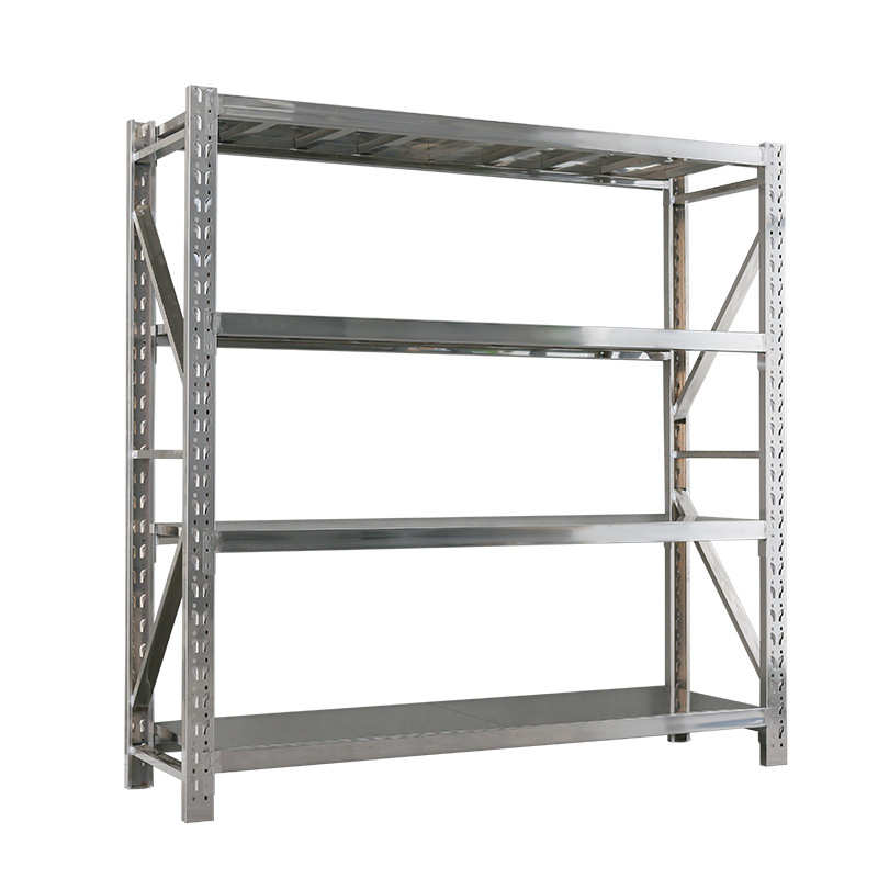 304不锈钢货架仓库仓储冷库用商用四层加厚重型多层置物架子定制