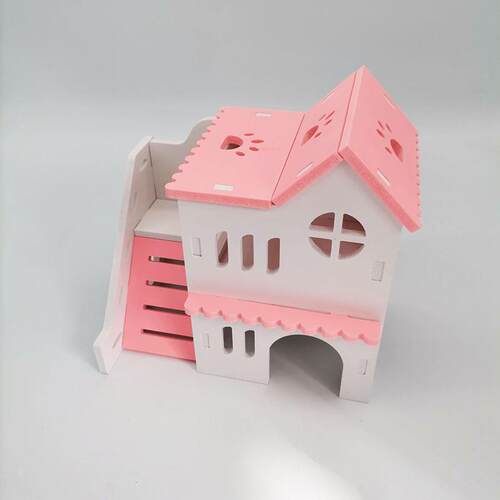 仓鼠小窝 金熊00121000睡房睡窝色小房子仓别墅 鼠玩具彩 仓鼠丝