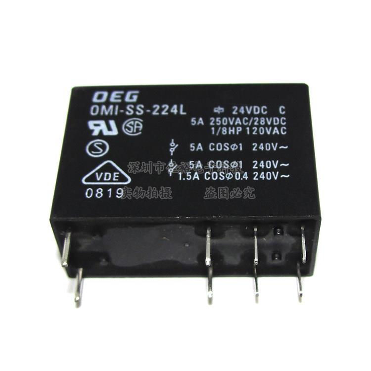 OEG/TYCO/泰科继电器 OM1 OMI-SS-224L 24VDC全新原装正品 可直拍