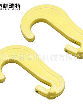 生产吊环钢板起重吊具油桶钩链条羊角弯钩管状吊钩板钩环扣价格优