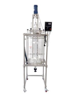 上海100L双层玻璃反应釜高硼硅玻璃厂家直销