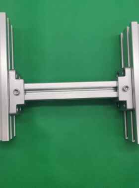 3030/4040工业铝型材固定底座 连接块 支撑脚 法兰地脚座四方地脚