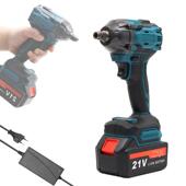 厂家直销新款 手提电动扳手锂电充电扳手汽车脚手架架子 充电式