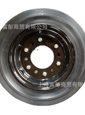 黑豹16x5-9清扫车机场拖车牵引车实心轮胎条形花纹16*5-9可配钢圈
