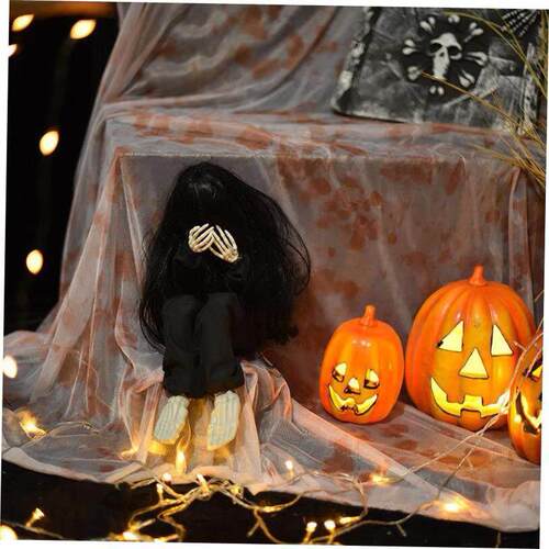 Halloween horror decoration props control crying ghost baby