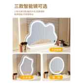 20现25新款 油风梳妆台卧975室代简奶约小户型妆桌床头化收纳斗柜