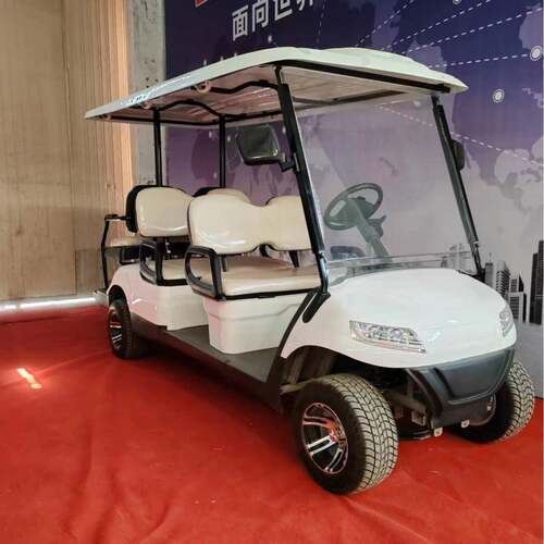 全新款多功能6座成人高尔夫电动观光游览车500W