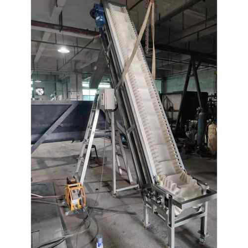 裙边挡板皮带输送机皮带输送线粮食食品提升机