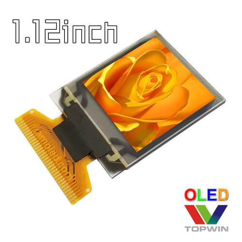 1.12寸彩色1.1英寸oled屏9696TDDJG02ssd1357兼容9696TDDCG02